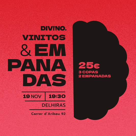 Vinito & Empanadas - DiVino x DelHiras